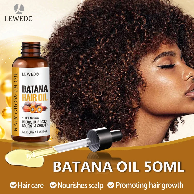 Batana Hair Growth Oil – Natural Anti Hair Loss & Repair Serum