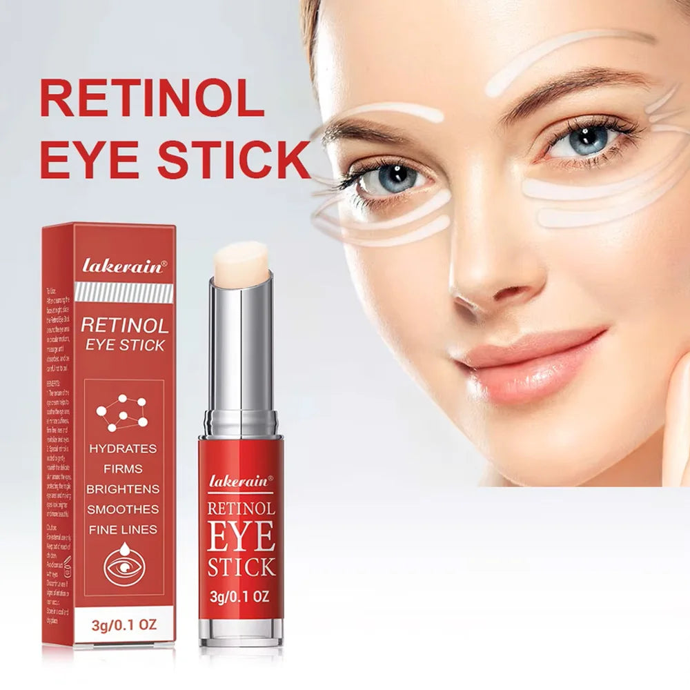 Retinol Eye Cream Stick โ Dark Circle Remover, Eye Firming & Anti-Wrinkle Serum for Women