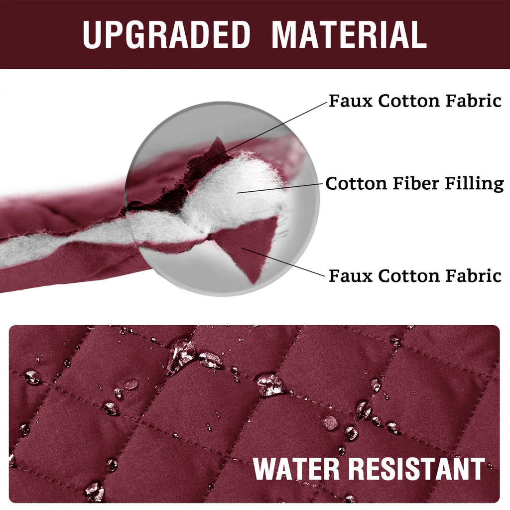 1pc Waterproof Pet-Friendly Sofa Cover with Diamond Pattern Design - Easy Clean, Modern Slipcover for Living Room & Office Decor